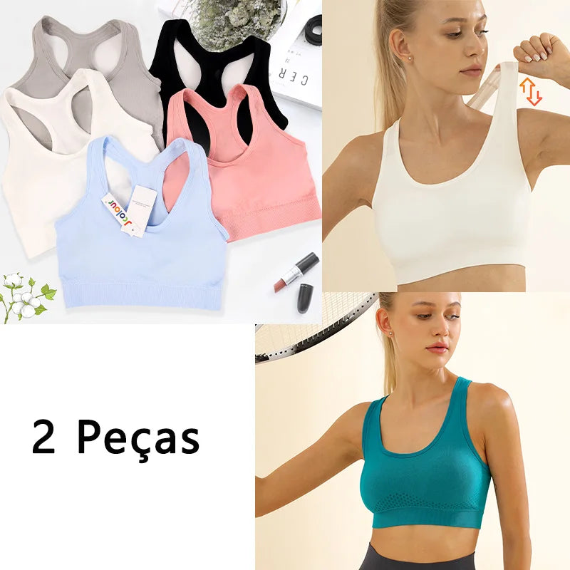 Top Fitness Ana Clara - Kit com 2