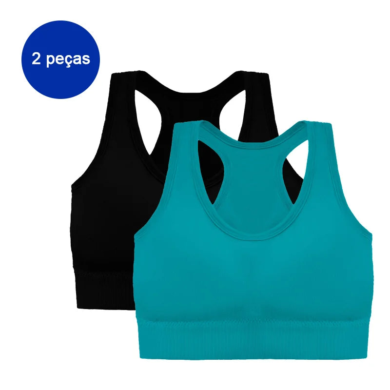 Top Fitness Ana Clara - Kit com 2